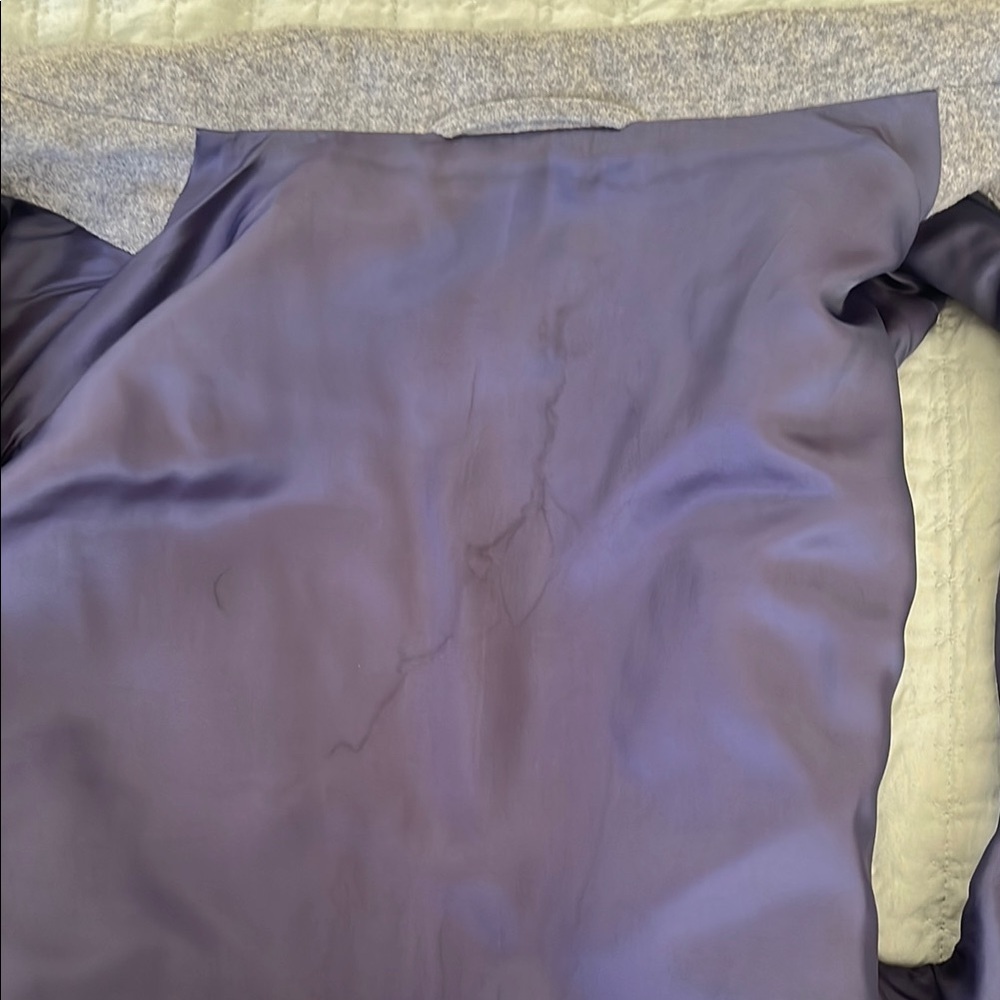 Premium Gray Wool Double-Breasted Bodywarmer By S… - image 7